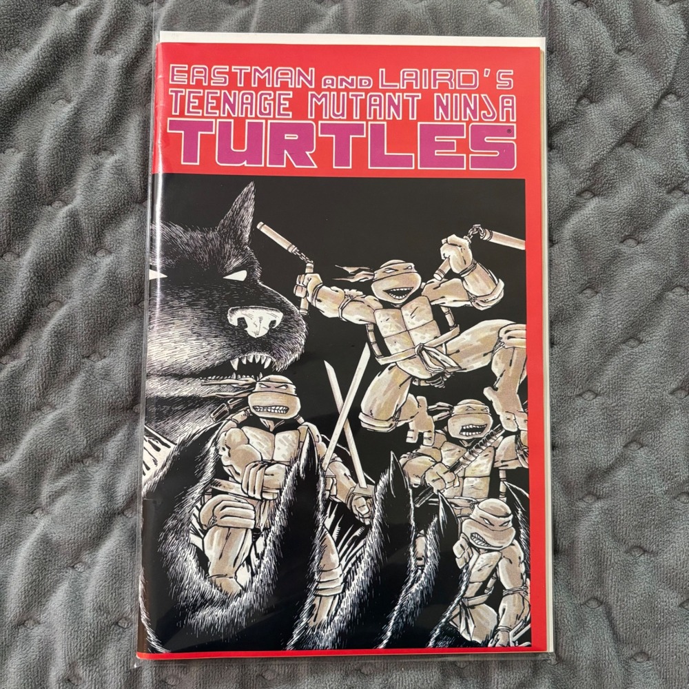 TMNT 1 Fifth Printing 1988 Mirage Studios Eastman Laird Ninja Turtles Comic Book